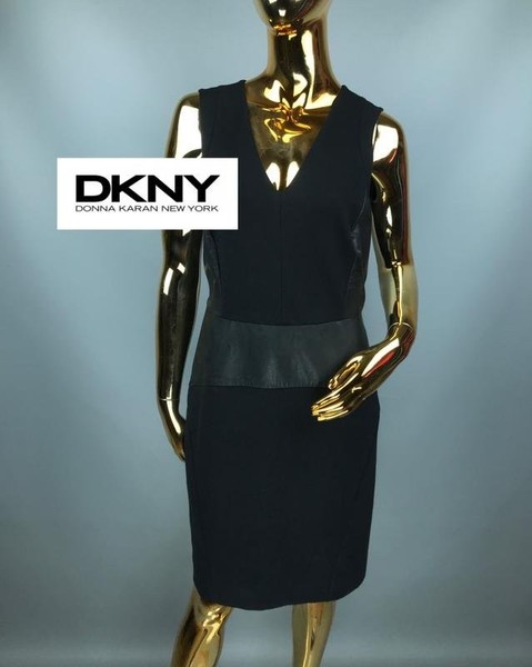 Women DKNY Dress Black 38 / M / 46