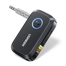 Bluetooth 6.0 Receiver for Car with LDAC, AI Noise Cancelling 3.5mm AUX