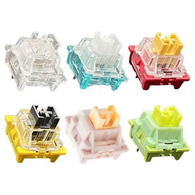 Linear Axis Silent Switches for Mechanical Keyboard Tactile Switch 3Pin Lubed