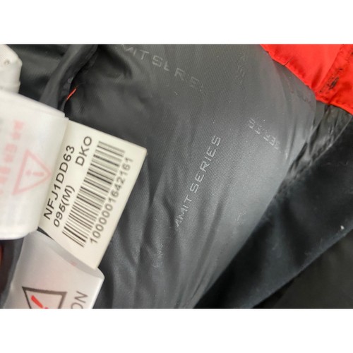 Men The North Face 700 Summit Series Asgard puffer down fur hooded jacket coat - Picture 9 of 9