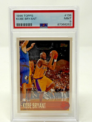 【NBA】Kobe Bryant 1996 Topps #138RC PSA9 1996-97 Topps Kobe Bryant RC #138 PSA 9 | eBay