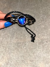 Taurus Zodiac Bracelet Black Rope One Size Fi...