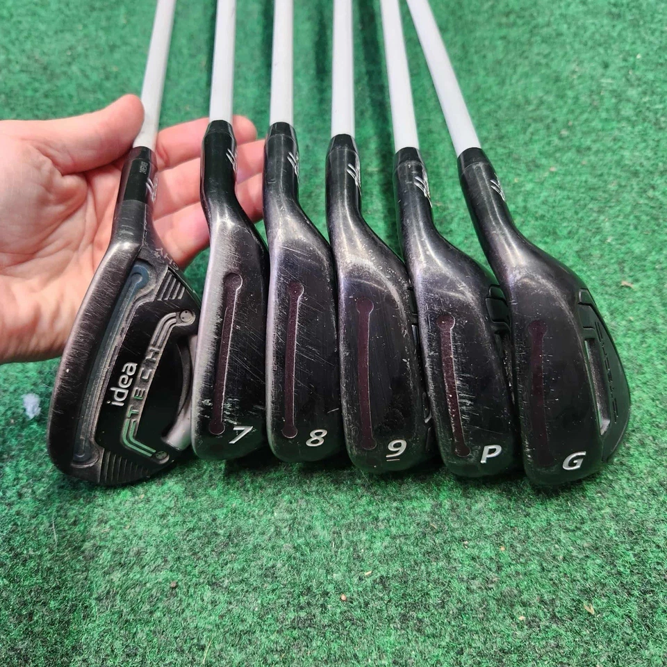 Adams Idea Tech 2015 Hybrid Iron Set 6-GW Fubuki 55g Lite Flex RH - Image 2 of 4