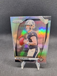2024 Panini Prizm Spencer Rattler RC Silver Prizm #388 New Orleans Saints
