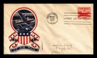 US COVER AIR MAIL 5C FIRST DAY ISSUE SCOTT C33 SMARTCRAFT THERMOGRAPHED