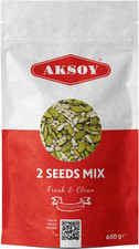 Seed Mix 650G | Blend of Pumpkin & Sunflower Seeds | Raw, Gmo-Free & Vegan | Hig 12.55 per kilo