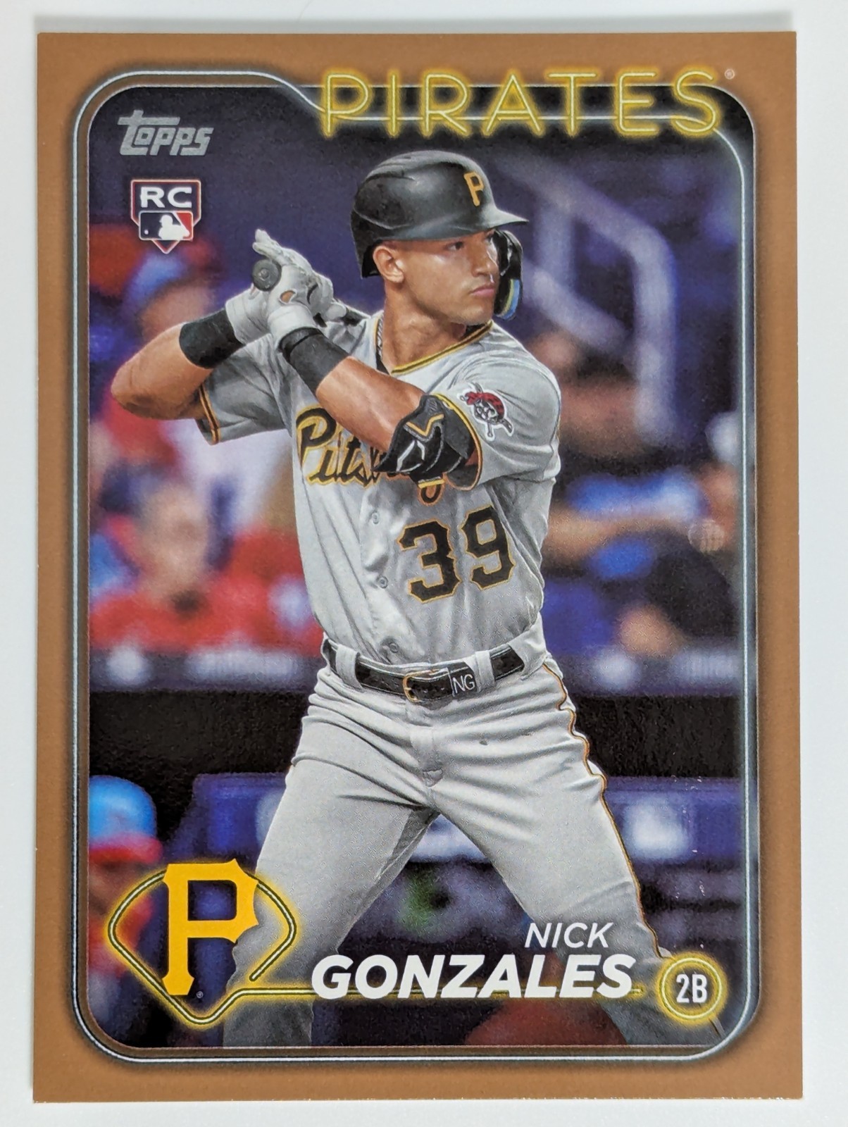 **DESC** 2024 Topps Series 1 - #168 Nick Gonzales Gold /2024