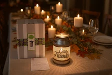 Retired Scentsy Give Thanks Wax Warmer Rustic Farmhouse Milk Can Decor Cottage