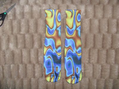 Custom Laney Dri Fit  socks gamma laney oreo fear retro I III IV V VI VII VIII