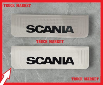 Lorry  HGV  Truck  Mudflap     PVC  Mud  Flaps      1 SET.         For    Scania
