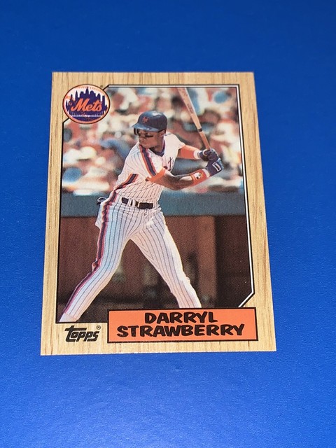 1987 Topps Darryl Strawberry 26 Baseball Card For Sale Online EBay