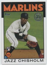 2021 Topps Series 2 1986 TOPPS #9 Jazz Chisholm MIAMI MARLINS Rookie Card 38