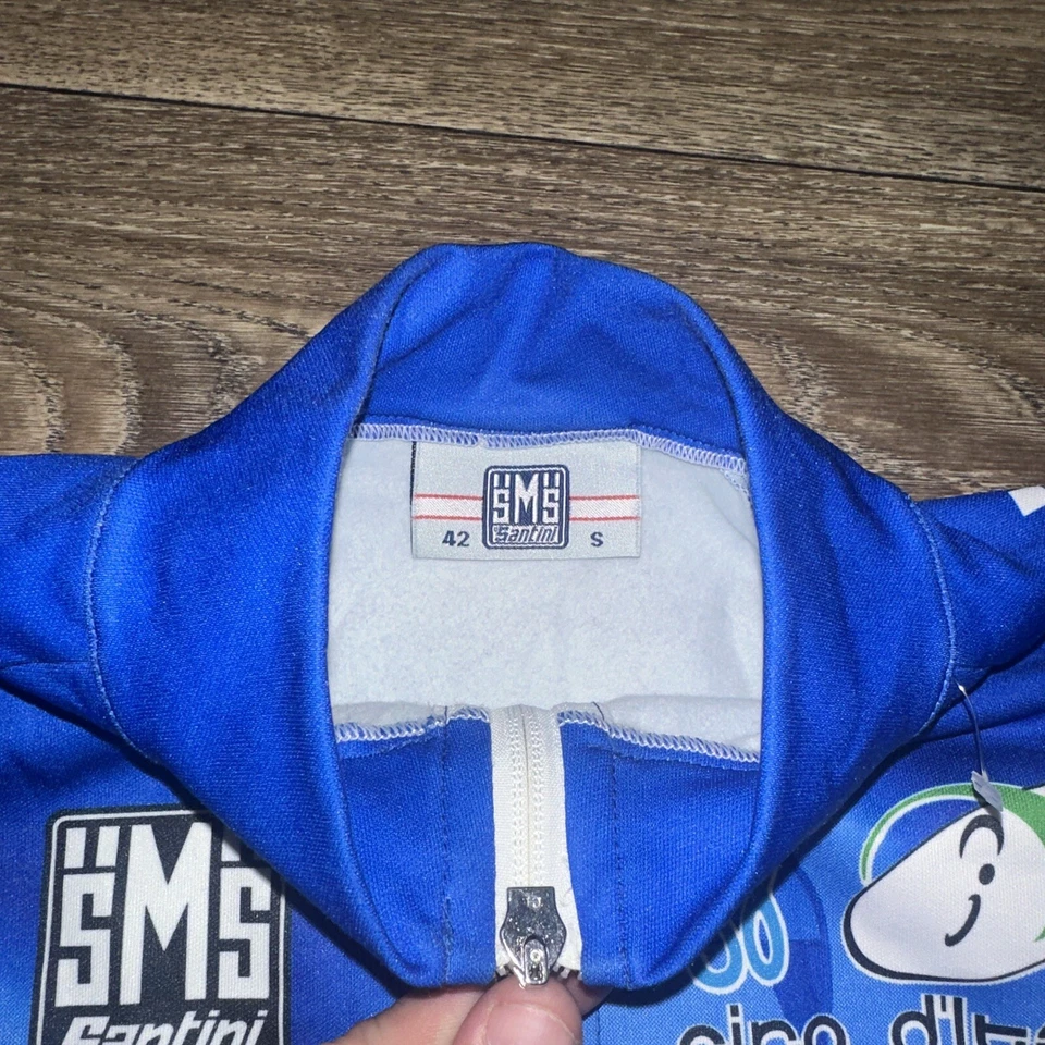 SMS Santini Cycling Jacket Giro D’Italia Men’s Small 42 #P - Image 3 of 4