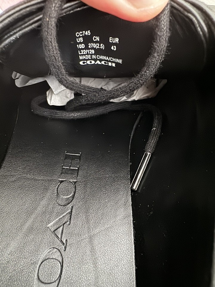 Men’s Coach Hybrid Derby Shoes eBay