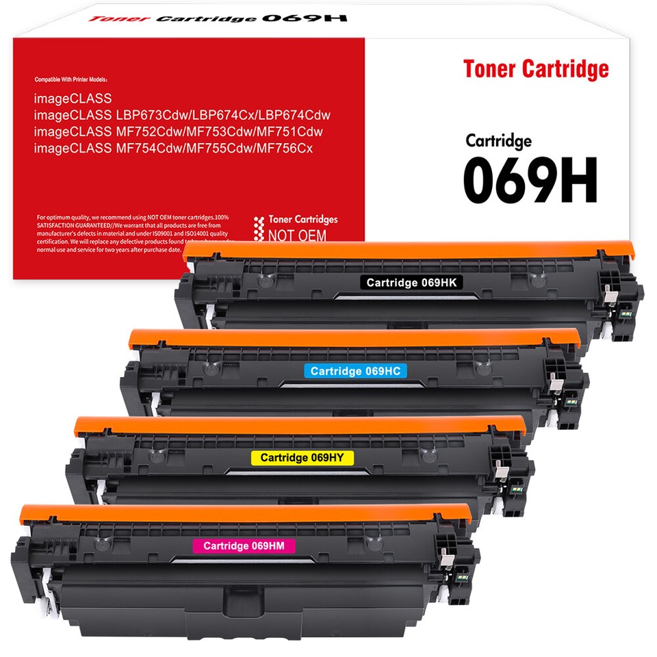Toner Cartridge 069 H Compatible For Canon 069 LBP674Cdw MF756Cx ...