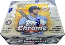 2022 Topps Chrome Baseball - Chrome - Auto - Inserts Up to 10% off