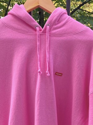 Like New Supreme Large Box Hooded Sweatshirt (Light Pink) SS24SW10 Light Pink-L