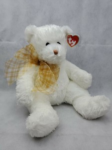 ty beanie baby white bear