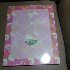Pink Butterfly Stationery Printer Paper 40 Sheets  Computer Printable 8.5x11"