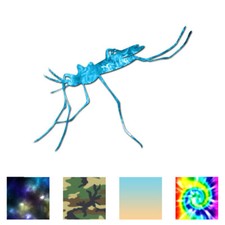 Bug Mosquito Pest - Vinyl Decal Sticker - Multiple Patterns  Sizes - ebn2905