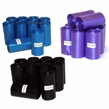 1035 DOG WASTE POOP BAGS 45 REFILL NOCORE BIODEGRADABLE ROLLS by PetOutSide Mix