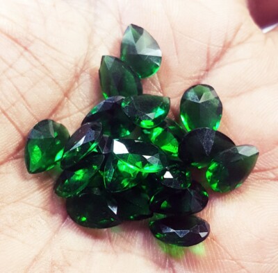 Brazilian Green Topaz 27.00 Ct/ 20 pcs Loose Gemstone With Free Gift