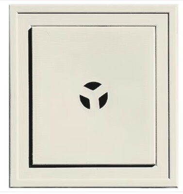 Slim Line J-BLOCK Herringbone Beige 071 Mount Square Vinyl Siding Accessory