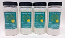  LOT 4  BATH SOAK MINT EUCALYPTUS AROMATHERAPY SALT APRIL.B  SHOWER 17.6 ozEa
