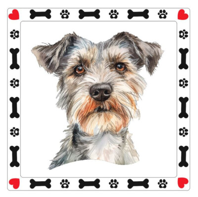 Gull Terrier Dog Sticker Decal A892