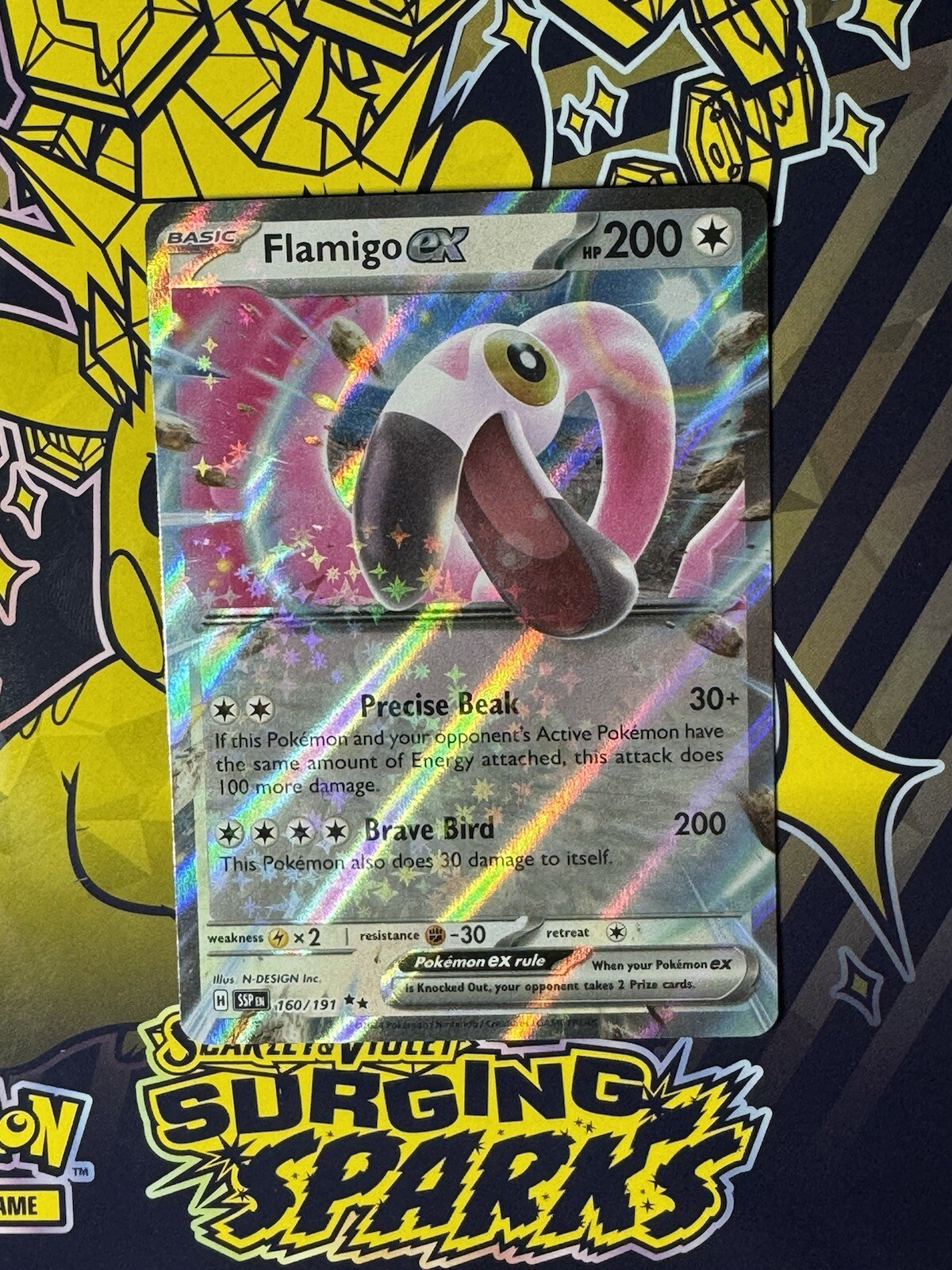 flamigo pokemon card value Pokemon - Scarlet & Violet - Shiny Treasure ex - Flamigo main image 1