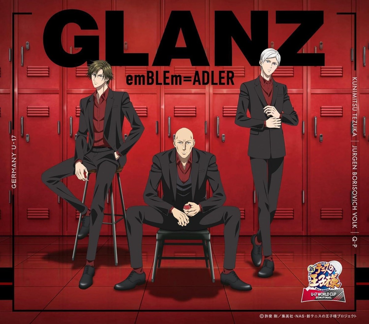 CD GLANZ Japan emBLEm=ADLER Music The Prince of Tennis (CD) NECM