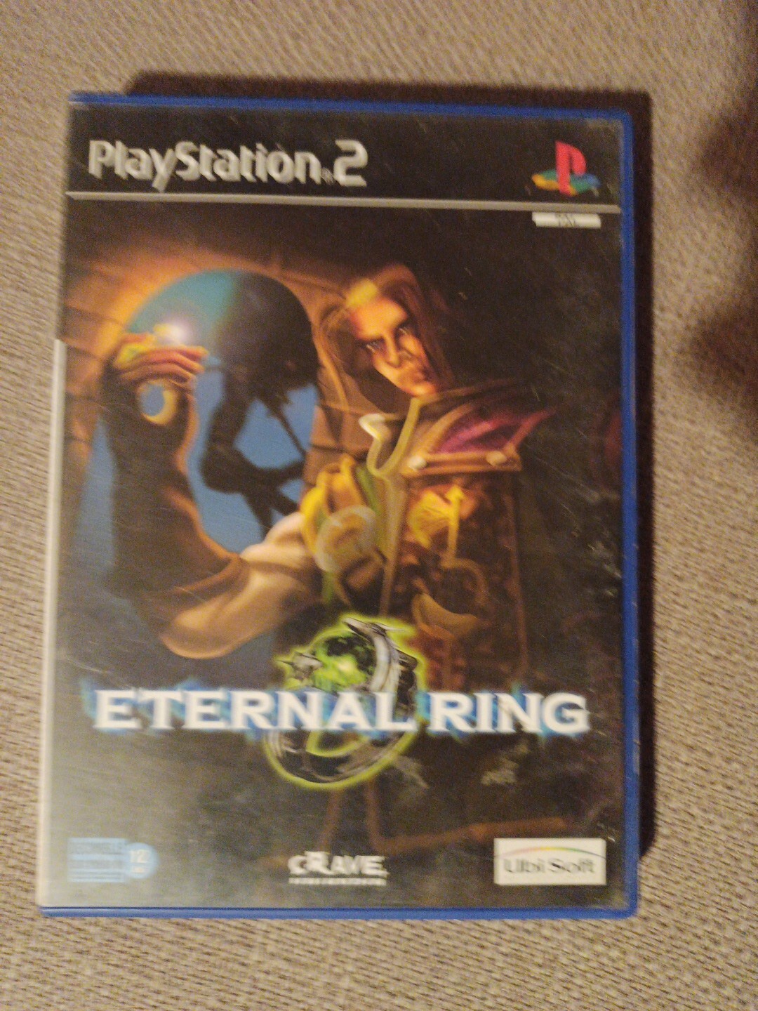 Eternal Ring PS2 PAL, Avec notice FR Boîte Abîmée.