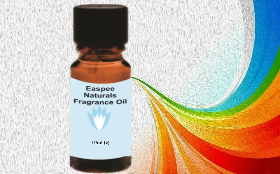ESSPEE NATURALS 10ml Fragrance Oils for Candles, Diffusers, Oil Burners in Glass Amber Bottle