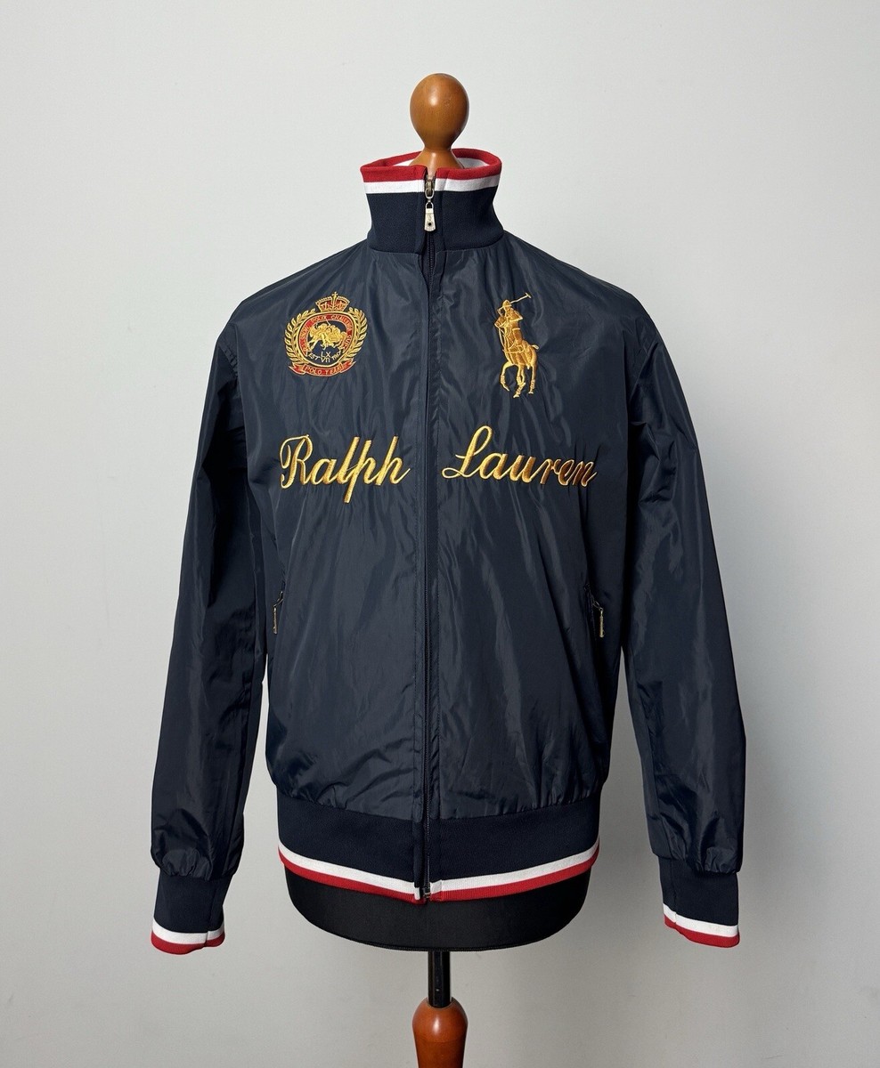 Polo Ralph Lauren men's Challenge Cup big pony logo bomber jacket
