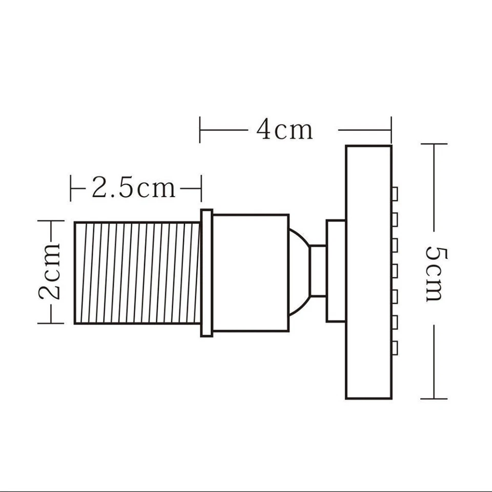 Set Rubinetto Doccia 24" LED Testina Pioggia Termostatica 6 Massaggio Corpo Getto Mixer Rubinetto - Immagine 2 di 4