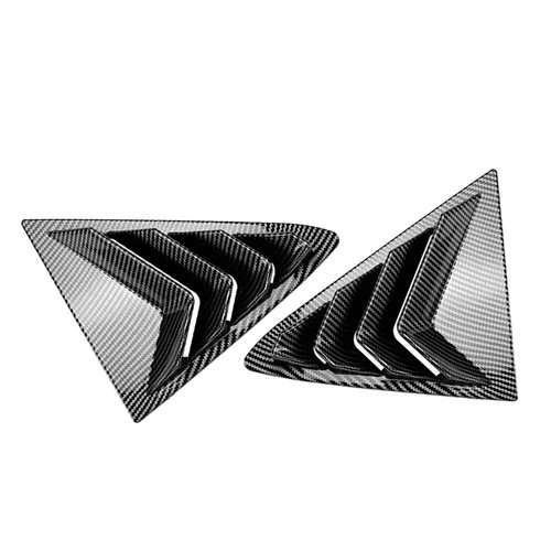 Rear Window Louver Shutter Cover Trim For Ford Fiesta MK8 2018-2024 - Picture 6 of 8