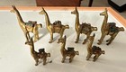 Solid Brass Llama Alpaca  Figurine Peru   Mini Vintage — photo 2