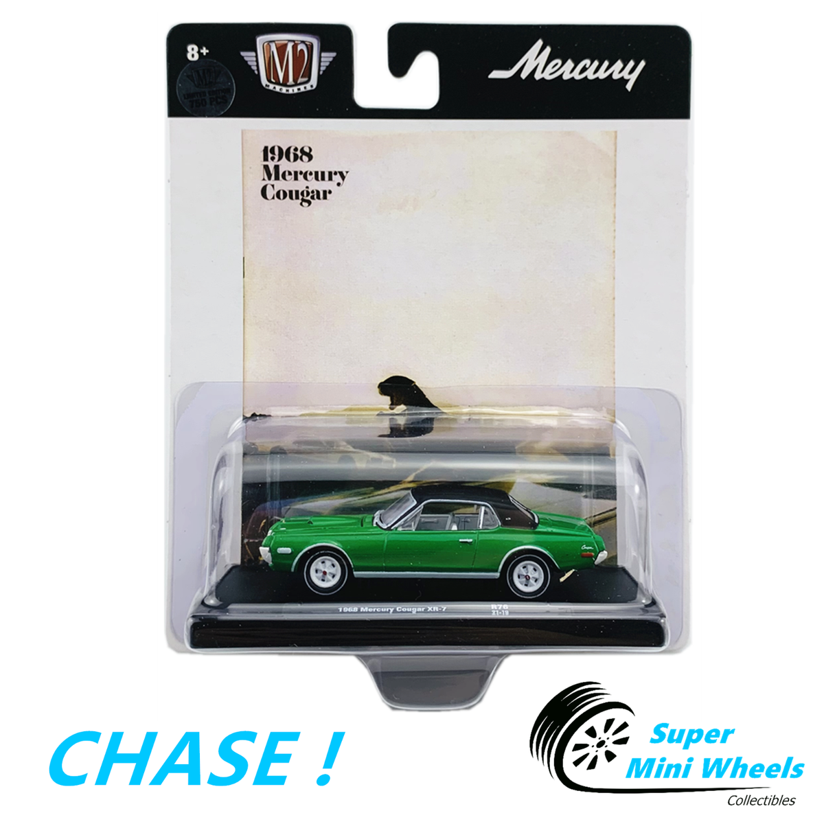 CHASE ! M2 Machines 1:64 - Auto-Drivers - 1968 Mercury