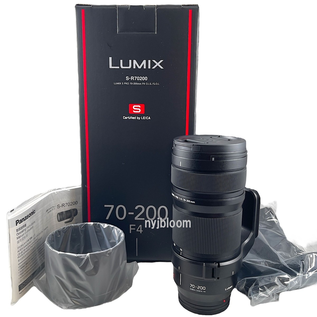 New PANASONIC Lumix S PRO 70-200mm f/4 O.I.S Lens (S-R70200 New PANASONIC Lumix S PRO 70-200mm f/4 O.I.S Lens (S-R70200