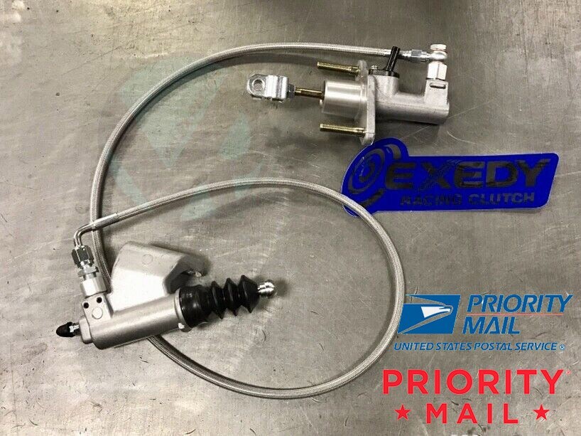 EM2 Exedy Clutch Master/ Slave Cylinder Upgrade Stainless Line for