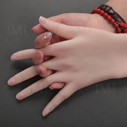 Crossdresser Female Gloves Realistic Silicone Female Gloves For Cover Scars - Picture 10 of 12
