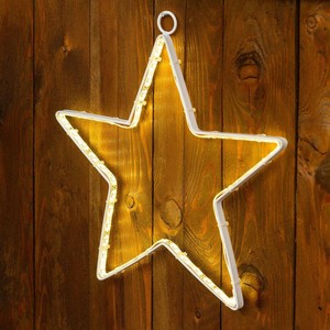 Stella Di Natale Per Esterno.Decorazione Luminosa Stella Di Natale 60 Cm Con Strip Led 150 Per Esterno Addobb Ebay