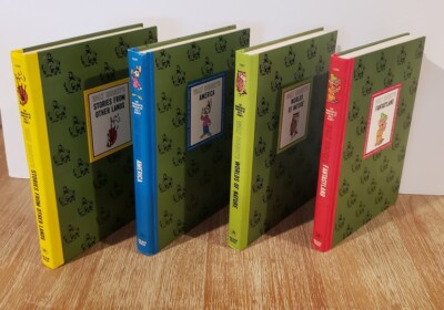 The Wonderful World of Walt Disney 4 Book Set with Slip
