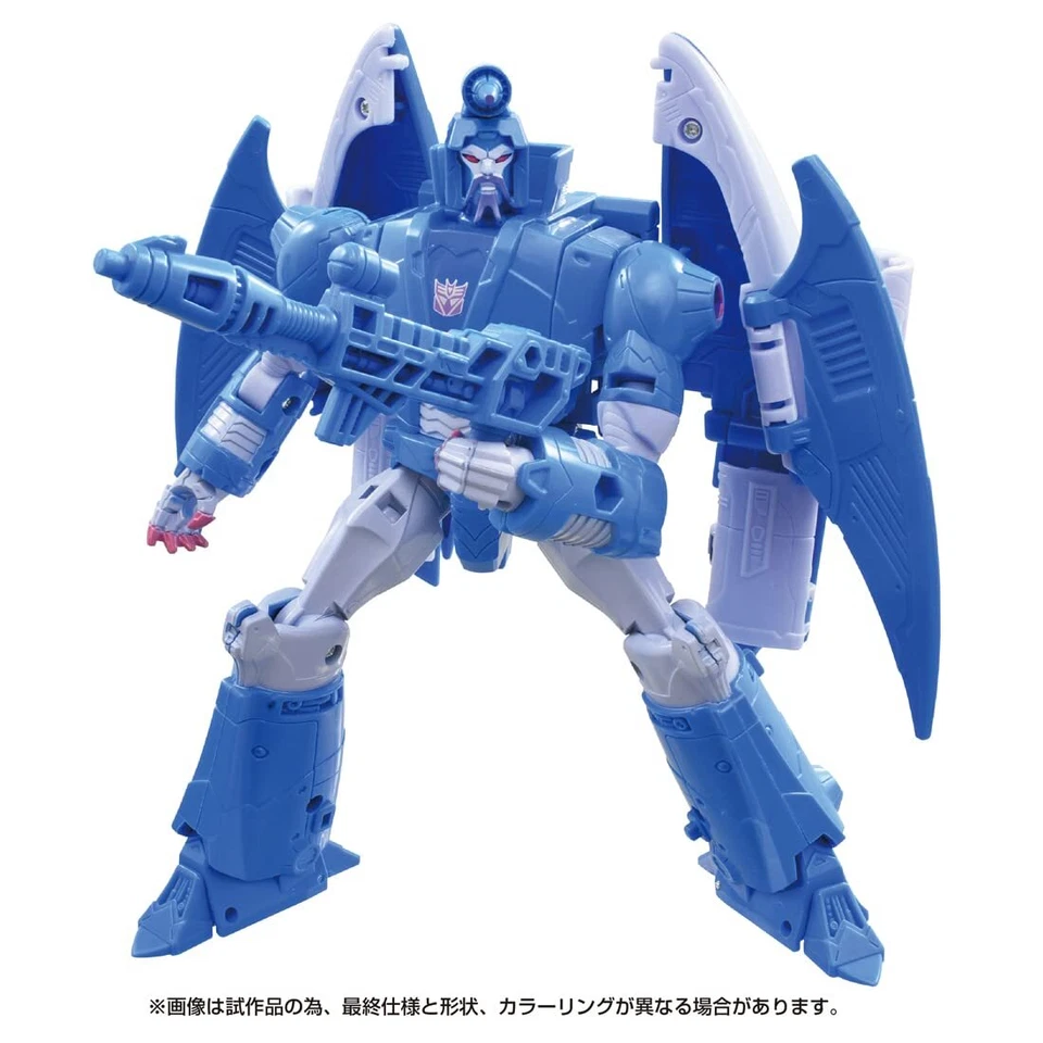Takara Tomy Transformers SS-82 Decepticon Sweeps Plastic Action Figure Blue NEW - Image 4 of 4