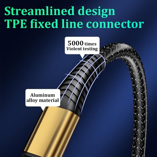 3-in-1 100W 5A Fast Charging USB To Type-C Micro Fast Charger Cable For iPhone - Picture 19 of 21