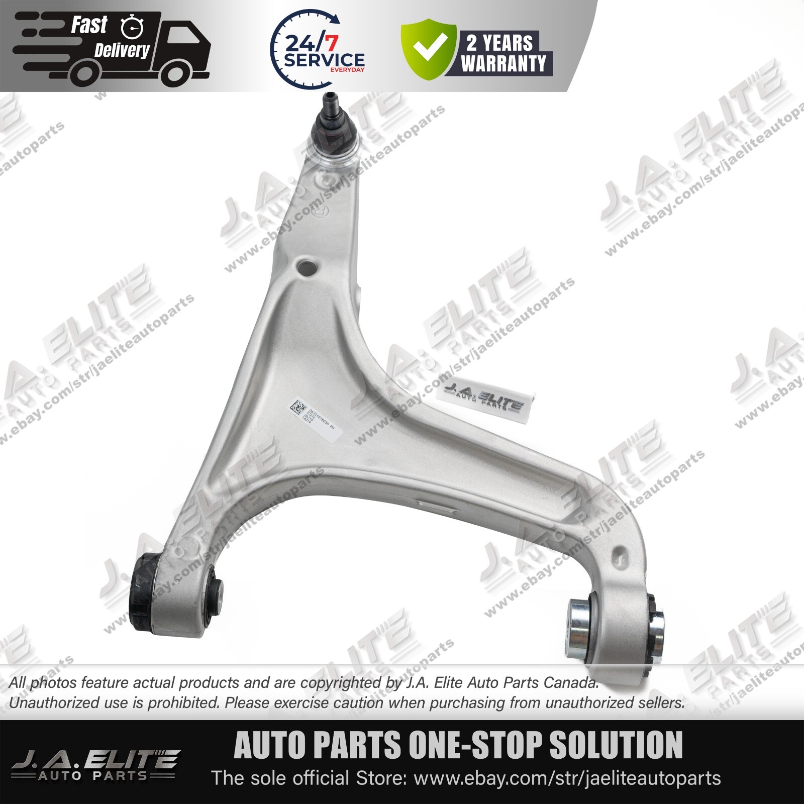 Genuine Front Lower Right Control Arm for Maserati Ghibli Quattroporte(2014-17)