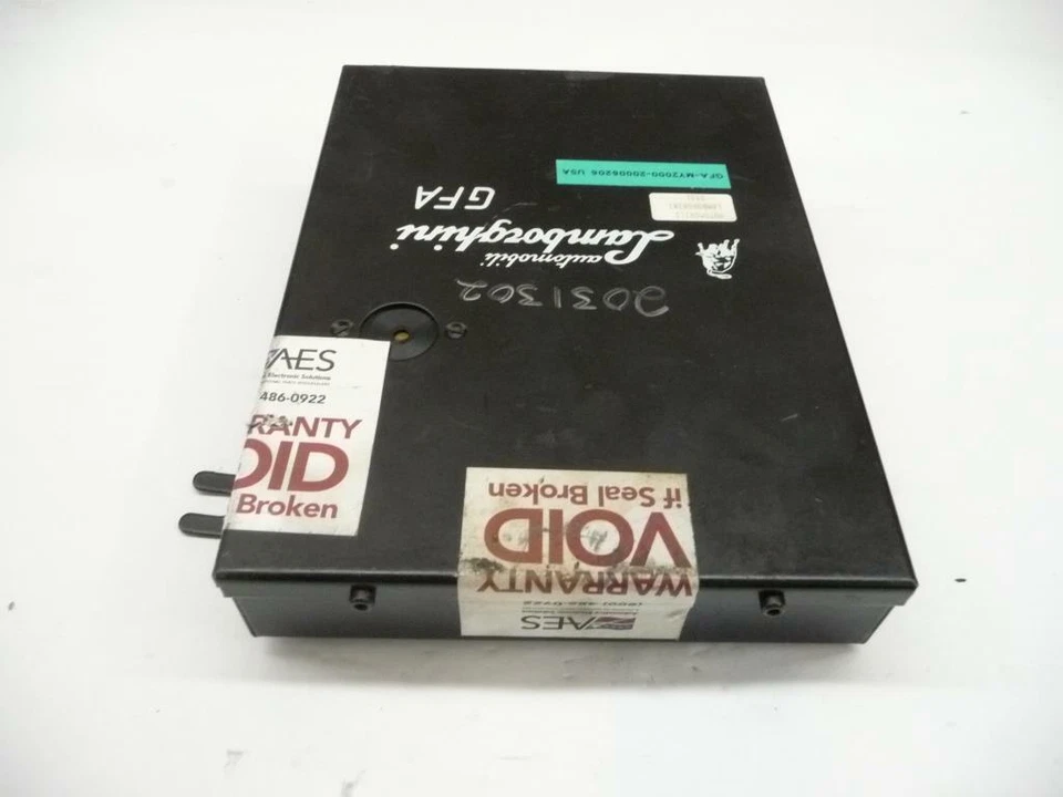 Unidad de control de módulo ECU 2000-2001 Lamborghini Diablo GFA 0020006206 OEM Foto 3 de 4