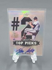 2014 Tyler Kolek 1/1 2017 Holiday Bonus Leaf Draft Top Picks Auto Rookie #TP-TK1