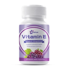 Vitamin E Capsules 400 IU D-Alpha Tocopherol Powder Healthy Skin Eyes Anti-aging