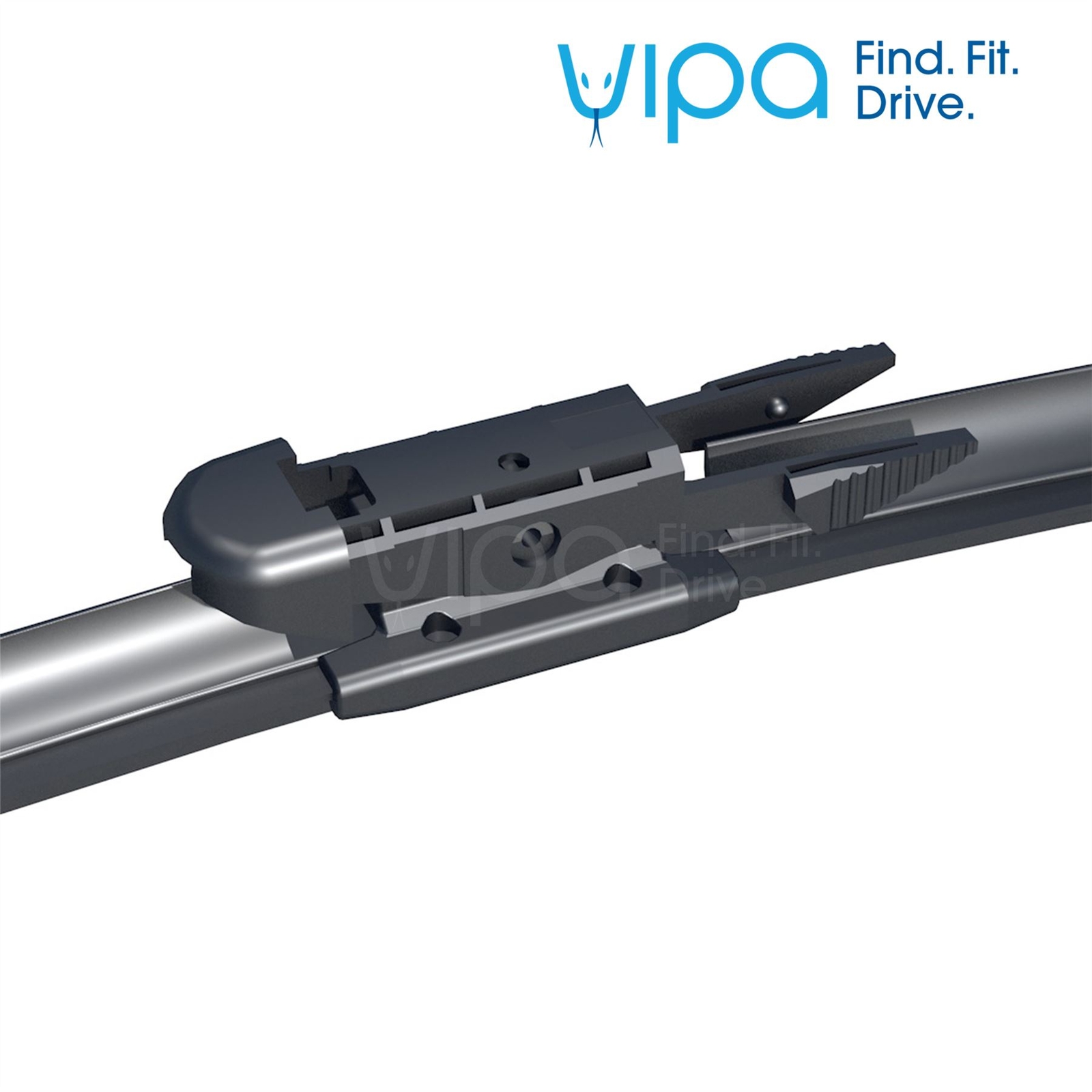Vipa Wiper Blade Set fits FORD CMAX MK2 EARLY MPV Jan 2011 to Mar